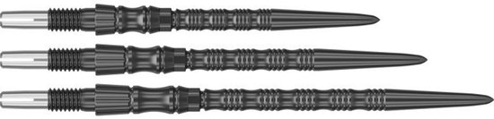 Target Signature Swiss Points TRB Black 30 mm – Swiss Point Dartpunten – RVS – Verwisselbare Dartpunten – 3 Stuks