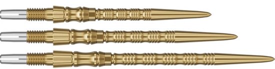 Target Signature Swiss Points TRB Gold 30 mm – Swiss Point Dartpunten – RVS – Verwisselbare Dartpunten – 3 Stuks