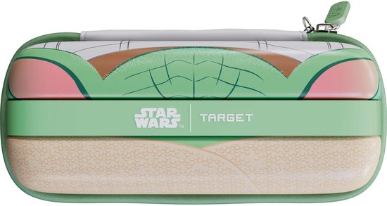 Target Star Wars Darth Grogu Dart Wallet – Dart Etui voor 6 Darts – Opbergcase met EVA Bescherming – Officieel Disney Product – Groen van Merkloos