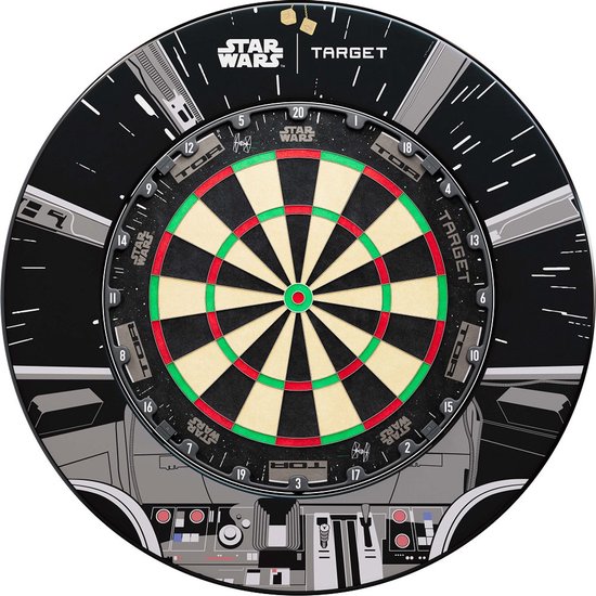Target Star Wars Millennium Falcon TOR en Surround - Dartset van Merkloos