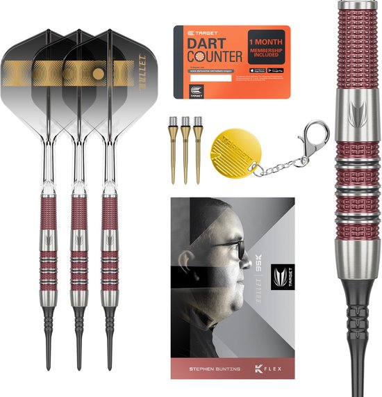 Target Stephen Bunting 95K 95% Soft Tip - Dartpijlen van Target