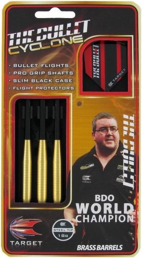 Target Stephen Bunting Cyclone steeltip dartpijlen van Target
