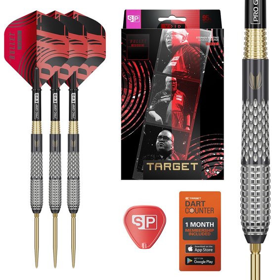 Target Stephen Bunting G5 Void Swiss Point 95% - Dartpijlen van Target