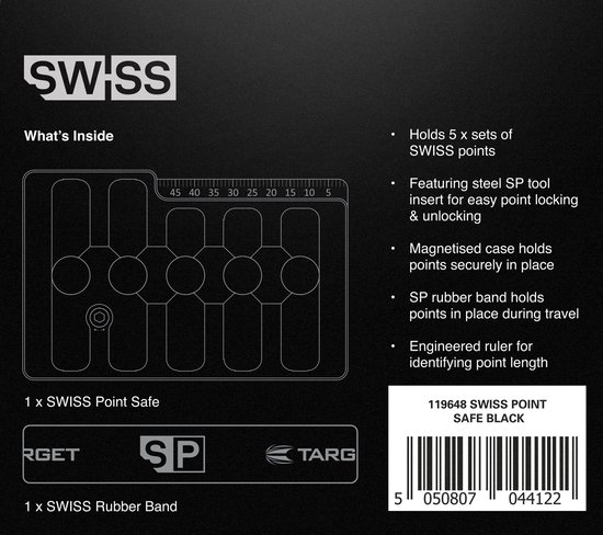 Target Swiss Point Box - Dart Case van Target