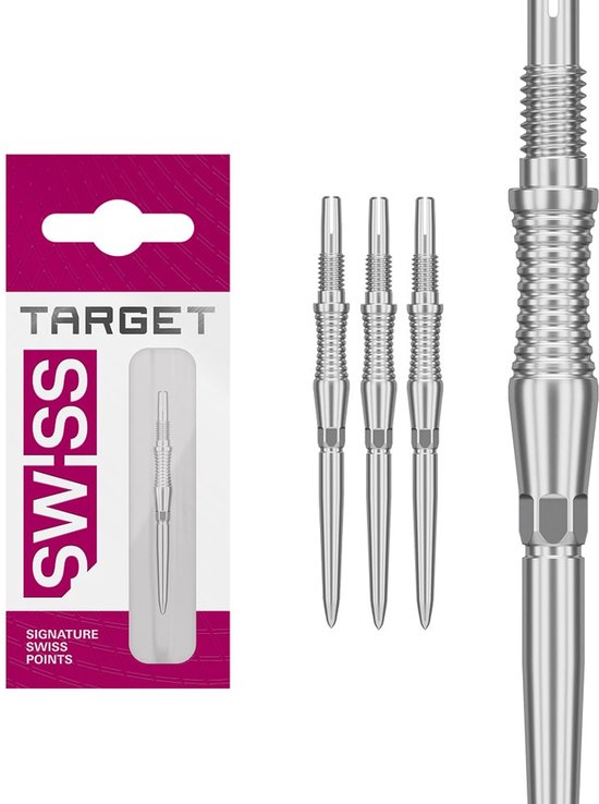 Target Swiss Points RST Silver 42 mm van Target
