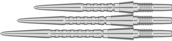 Target Swiss Points Storm Surge Silver 35 mm van Merkloos