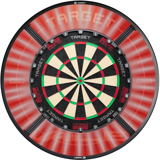 Target TOR Dartbord + Target Corona + Target Vale Surround - Dartset van Target