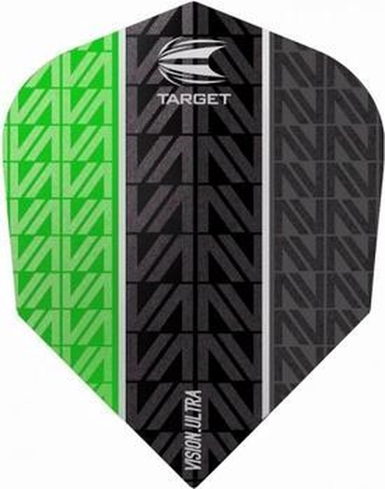 Target Vision Ultra Vapor8 Black Green No.6  Set Ã  3 stuks van Merkloos