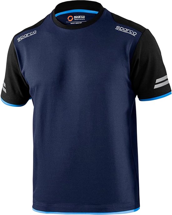 Technisch T-shirt met Reflecterende Strepen - Hoog Zichtbaar en Ademend van Merkloos