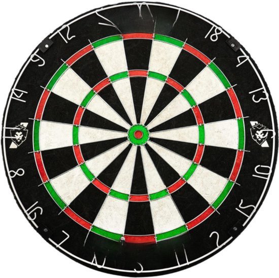 Thuys - Dartbord Verlichting Zwart King Classic Editie - Schaduwvrije Gelijkmatige Verlichting - 46cm - voor Professionele Dartsetup Thuis