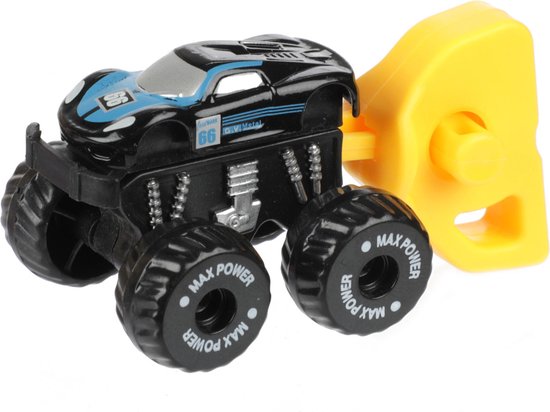 Toi-Toys Monster Truck met Afschieter in Ei van Toi-Toys