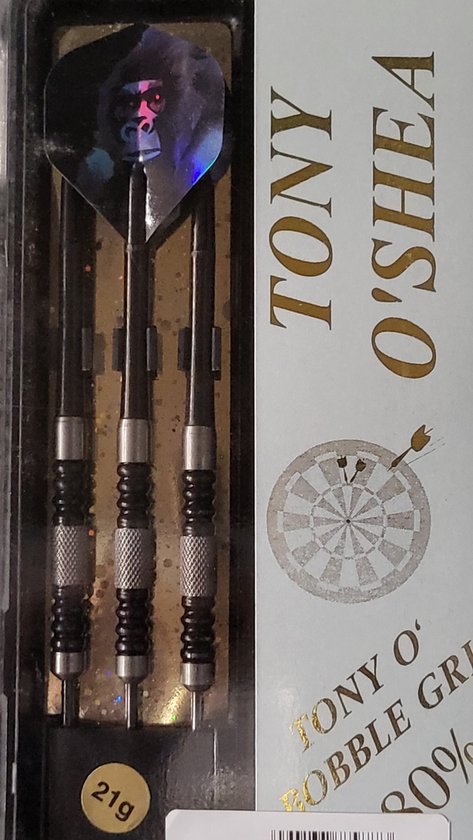 Tony O'Shea Bobble grip 21 gr van Harrows