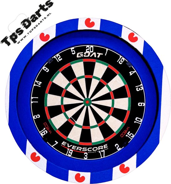 Tps Dartbord verlichting - Premium Fryslan - Led Dartbord verlichting - Led surround dartbord verlichting- dartbord van Merkloos