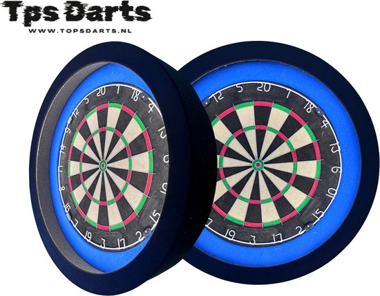 Tps Dartbord verlichting - Pure Blauw-Zwart - Led Dartbord verlichting - Led surround dartbord verlichting- dartbord van Merkloos