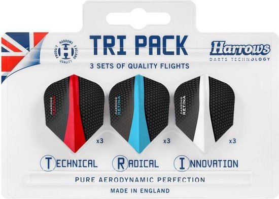 TRI PACK RETINA - 3 sets flights van Robson