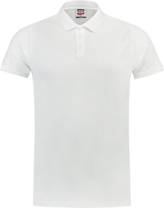 Tricorp 201013 Poloshirt Cooldry Fitted - Wit - XXL van Tricorp