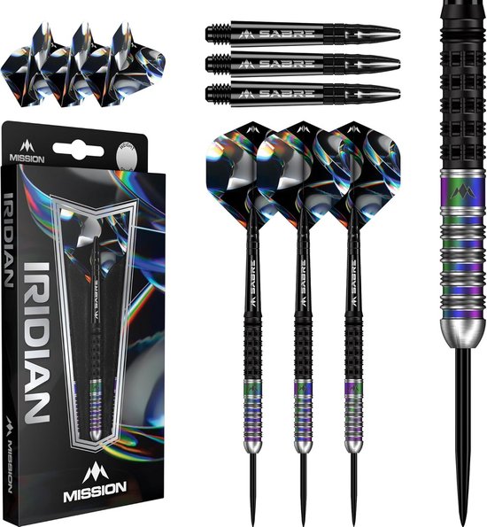 Tungsten Dartpijlen 90% - Zwart Koraal PVD Set van Merkloos