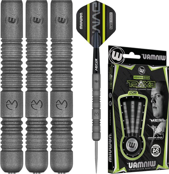 Tungsten Dartpijlen - Steeltip Darts - Precisie Werpen - 90% Premium Kwaliteit - 3 x 24 gram - Zilver