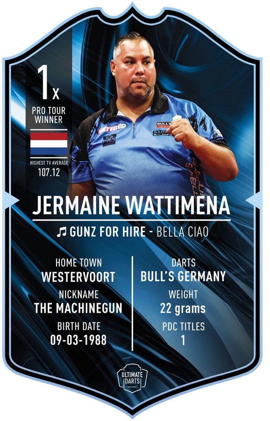 Ultimate Card - Jermaine Wattimena - 2025 - 37x25 cm