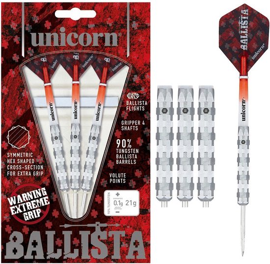Unicorn Ballista Shape 1 90% - Dartpijlen - 21 Gram van Unicorn