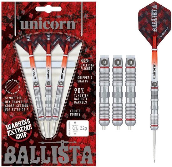 Unicorn Ballista Shape 2 90% - Dartpijlen - 22 Gram van Unicorn