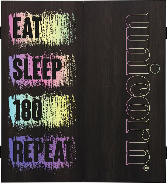 Unicorn Cabinet Maestro Black Eat Sleep 180 Repeat van Unicorn