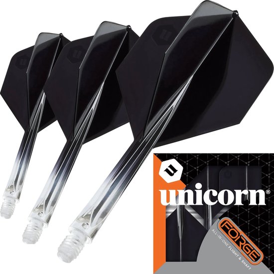 Unicorn Forge Two Tone Clear Black short