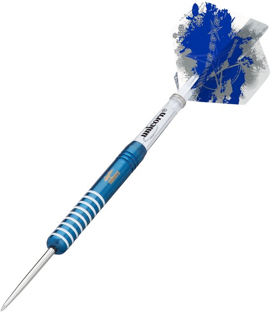 Unicorn Gary Anderson Silver Star 80% - Dartpijlen van Unicorn