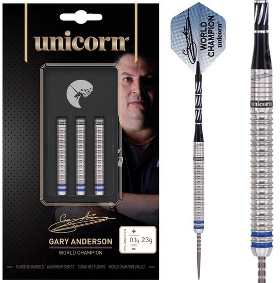 Unicorn Gary Anderson W.C. Phase 3 90% - Dartpijlen van Unicorn
