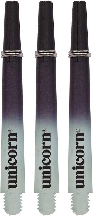 Unicorn Gripper 3 Two-Tone Black - Dart Shafts Medium van Unicorn