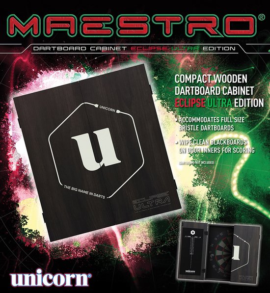 Unicorn Houten Kabinet Maestro Black Eclipse Ultra van Unicorn