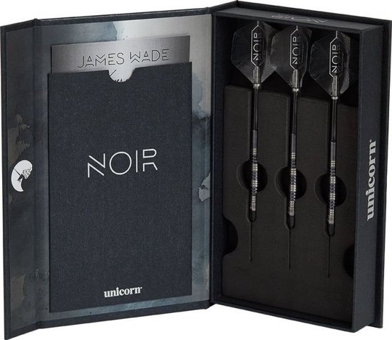 Unicorn James Wade Noir 90% Soft Tip - Dartpijlen van Unicorn