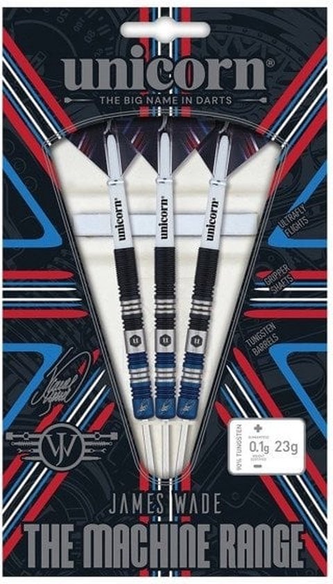 Unicorn James Wade The Machine Two Tone 90% - Dartpijlen - 25 Gram van Unicorn