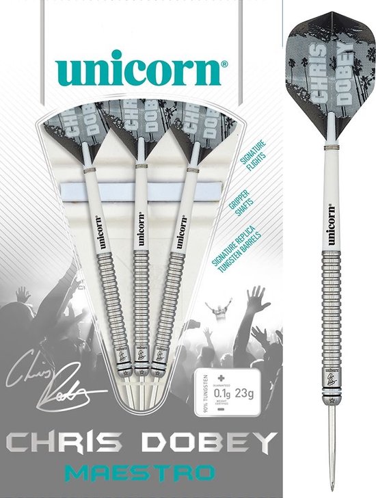 Unicorn Maestro Chris Dobey 90% - Dartpijlen - 21 Gram van Merkloos