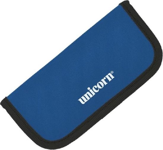 Unicorn Midi Velcro Case - Dart Case - Blauw - Zwarte rand van Unicorn