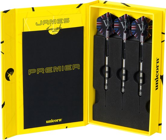 Unicorn Premier James Wade 90% - Dartpijlen - 21 Gram van Unicorn