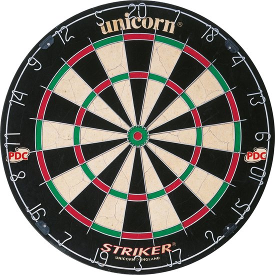 Unicorn Striker dartbord van Unicorn