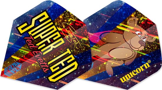 Unicorn Ted Evetts Ultrafly Big Wing - Dart Flights van Unicorn