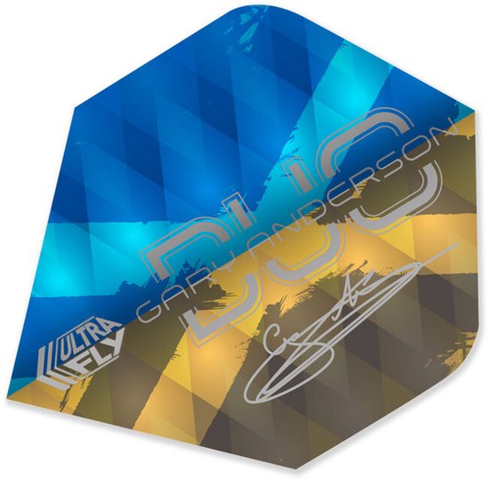 Unicorn Ultrafly Gary Anderson Duo Plus - Dart Flights van Merkloos