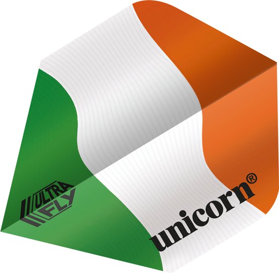 Unicorn Ultrafly Ireland Flag PLUS - Dart Flights van Merkloos