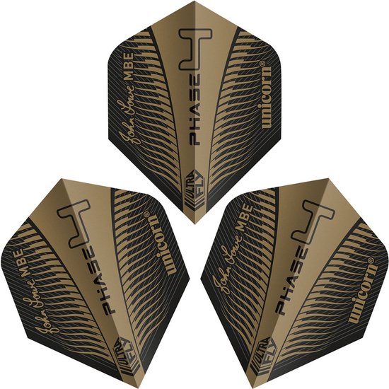 Unicorn Ultrafly John Low Gold Phase 4 NO2 - Dart Flights