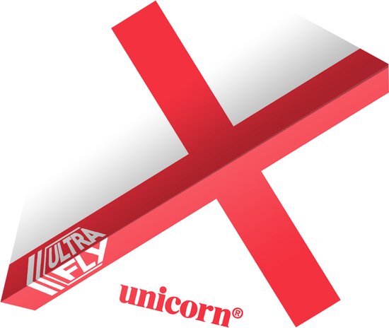 Unicorn Ultrafly ST George Cross PLUS - Dart Flights van Unicorn