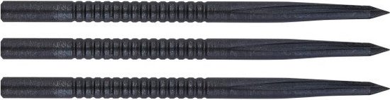 Unicorn Volute Micro Shark Fin Black - Darts van Merkloos