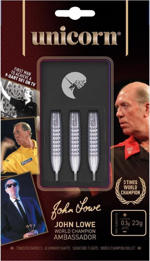 Unicorn World Champion John Lowe 90% Tungsten - Dartpijlen van Merkloos