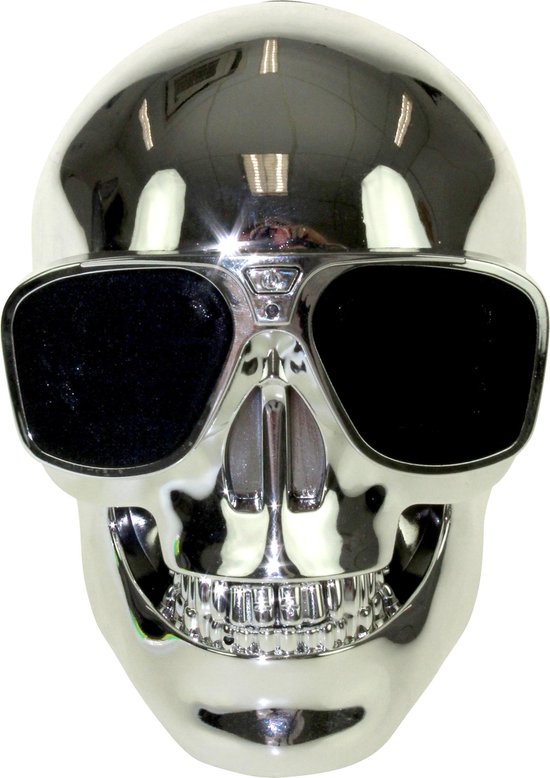 United Entertainment ® - Skull Draadloze Bluetooth Speaker - Zilver van United Entertainment