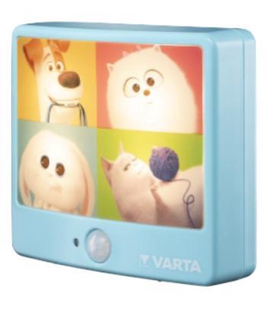 Varta 15642 Lichtbak Blauw 4 lampen LED van Varta