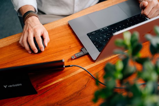 Verbatim Dual QuickStick USB flash drive 128 GB USB Type-A / USB Type-C 3.2 Gen 1 (3.1 Gen 1) Grijs van Verbatim