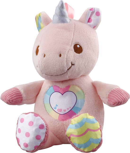 VTech Baby Magische Knuffel Eenhoorn Pluche - Educatief Babyspeelgoed - Geluiden en Muziek - Van 0 tot 3 Jaar van VTech