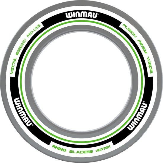 Winmau Advance White Green Dart Surround van Winmau