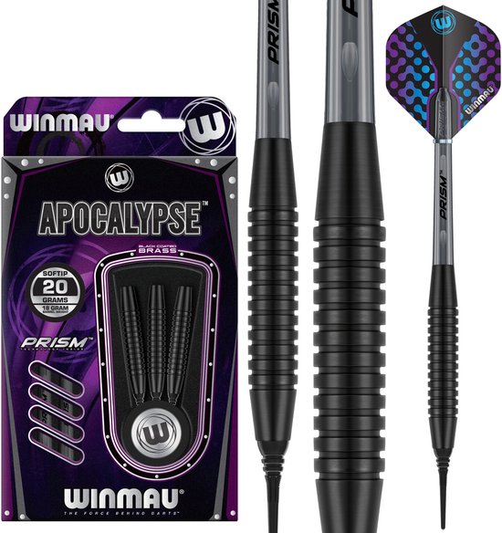 Winmau Apocalypse 2 Brass - Soft Tip Darts